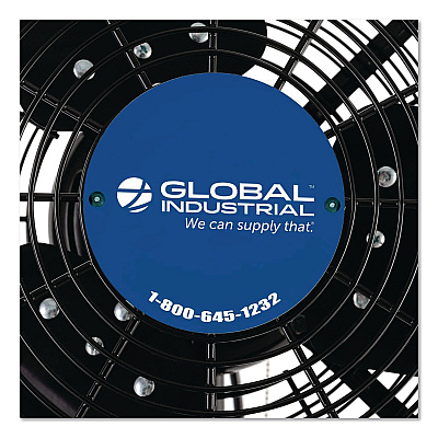 Global Industrial 2-Speed Oscillating Outdoor Rated Wall Mount Fan, 24" (292450)