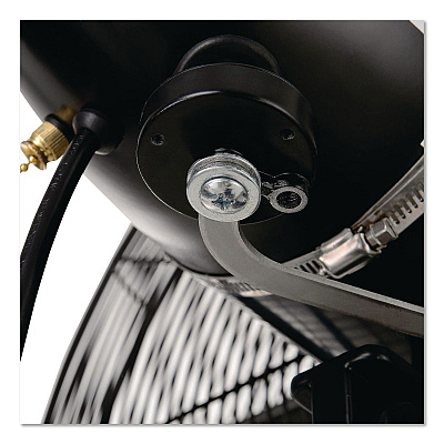 Global Industrial 2-Speed Oscillating Outdoor Rated Wall Mount Fan, 24" (292450)