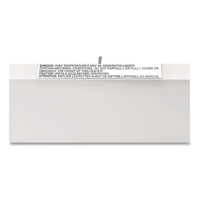 Global Industrial Radiant Panel Heater, 120 W, 22.43 x 1.06 x 14.87, White (246097)
