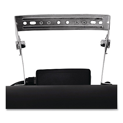 Global Industrial Infrared Patio Heater Low Glare, 1,500 W, 3 x 7 x 7.5, Black (246721)