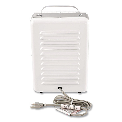 Global Industrial Portable Milkhouse Style Electric Heater, 1,500 W, 8 x 10.25 x 15.75, White (246098)
