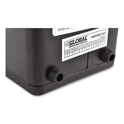 Global Industrial Portable Heater, 1,500 W, 5.31 x 7.12 x 4.93, Black (246099)