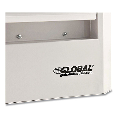 Global Industrial Unit Heater, Horizontal or Vertical Downflow, 10,000 W, 18.12 x 16.75 x 16.06, White (246103)