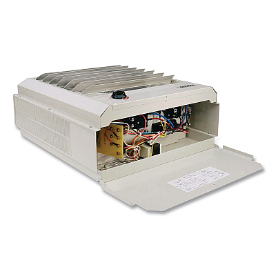 Global Industrial Unit Heater Horizontal or Vertical Downflow, Multi-Watt, 5,600 W/7,500 W, 19 x 8.5 x 21.43, White (246132)