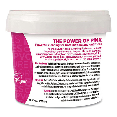 The Pink Stuff Miracle Cleaning Paste, Floral Scent, 17.6 oz Jar, 6/Carton (823781CT)