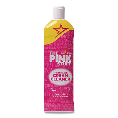 The Pink Stuff Miracle Cream Cleaner, Floral Scent, 16.69 oz Bottle, 6/Carton (823784CT)