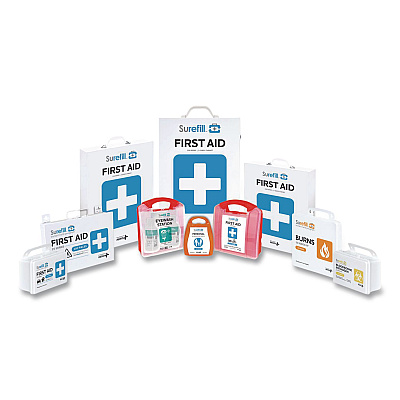 CARDIACT Defibrillator Wall Cabinet, 14.5 x 6.75 x 18.25, White (AEKM04)