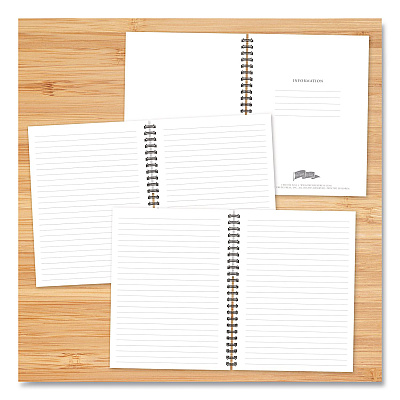 Love Made Me Crazy Undated Journal, Medium/College Rule, Black/White/Red Cover, (80) 8 x 6 Sheets (55052)