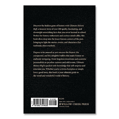 Ultimate History Buff Softcover Book, Paperback, 112 Pages (49830)