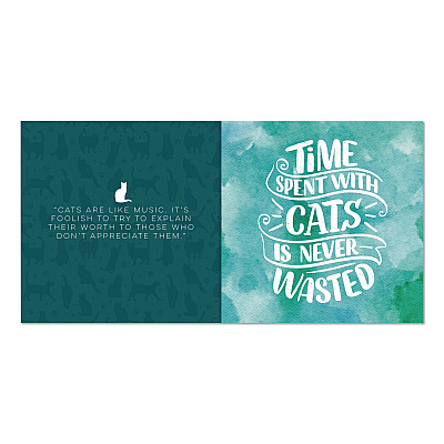 Love Cats (A Book For People Who) Hardcover Book, 96 Pages (49885)