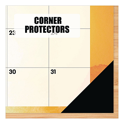 Rainbow Gradient Small Monthly Desk Pad Calendar, 17 x 12, White Sheets, Black Headband/Corners, 12-Month (Jan to Dec): 2026 (57155)