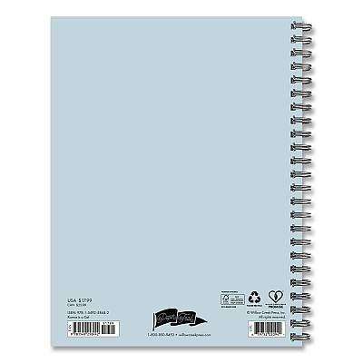 Karma is a Cat Weekly/Monthly Planner, 8.5 x 6.5, Blue Cover, 12-Month (Jan to Dec): 2026 (58442)