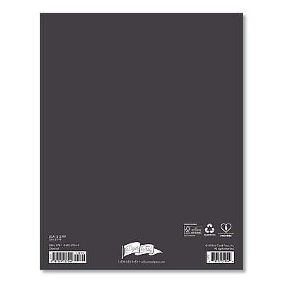 Charcoal Monthly Planner, 9.5 x 7.5, Charcoal Cover, 12-Month (Jan to Dec): 2026 (57049)