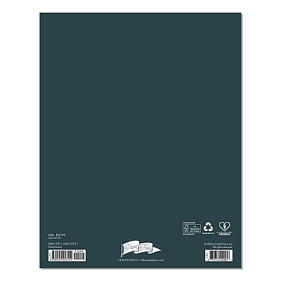 Floral Moon Monthly Planner, 9.5 x 7.5, Black Cover, 12-Month (Jan to Dec): 2026 (57551)