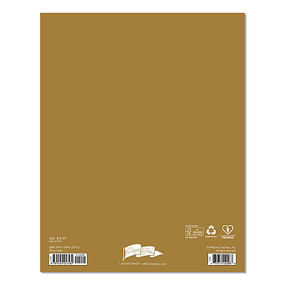 Starry Night Monthly Planner, 9.5 7.5, Black/Gold Cover, 12-Month (Jan to Dec): 2026 (57582)