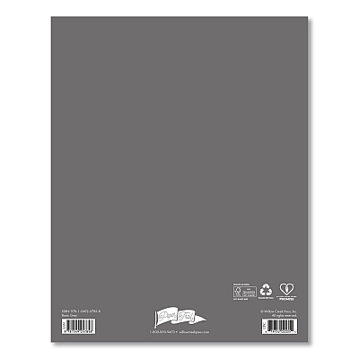 Basic Gray Booklet Monthly Planner, 9.5 x 7.5, Gray Cover, 12-Month (Jan to Dec): 2026 (57858)