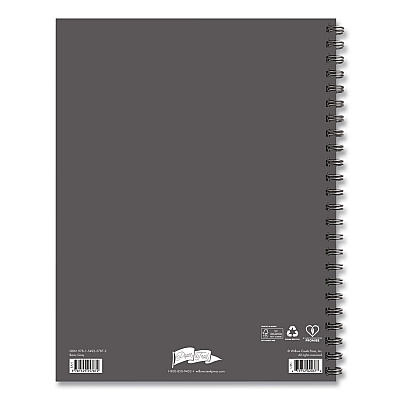 Basic Gray Weekly/Monthly Planner, 11 x 8.5, Gray Cover, 12-Month (Jan to Dec): 2026 (57872)