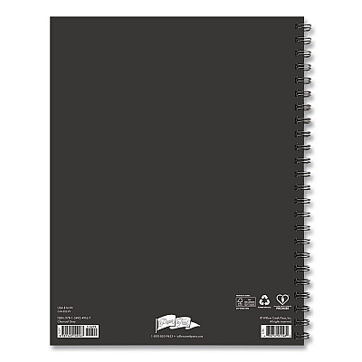 Charcoal Gray Undated Monthly Planner, 11 x 8.5, Charcoal Gray, Undated (49167)