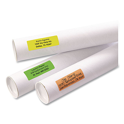 Avery Color Coding Labels, 1 x 3, Assorted Colors, 5/Sheet, 40 Sheets/Pack (139635481)