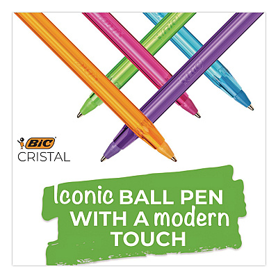 BIC Plan It Sets Ballpoint Pen and Highlighter Pack, Assorted Colors, (5) Highlighters, (5) Pens (WMSBL10AST)