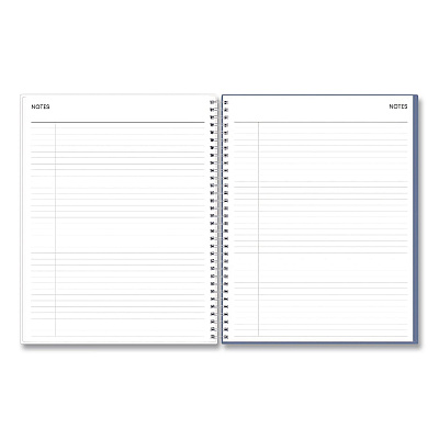 Blue Sky Tanya Blue Academic Year Daily Planner, Abstract Artwork, 11 x 8.5, Multicolor Cover, Supports Four Academic Years: 2025-2028 (156259)