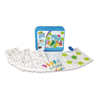 Crayola Color Wonder Art Kit, Ocean Animals, Ages 3 and Up, 24 Pages (752349)