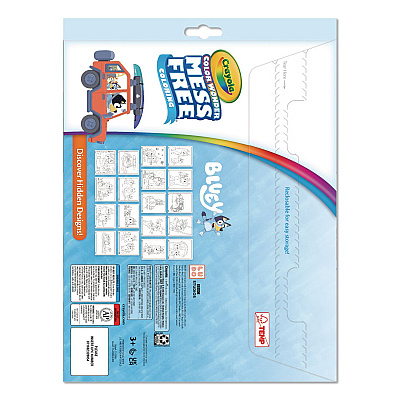 Crayola Color Wonder Bluey Coloring Book, Ages 3 and Up, 18 Pages (752805)