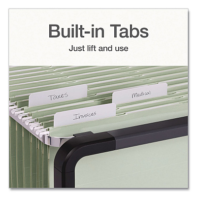 Pendaflex Ready-Tab Reinforced Hanging File Folders, Letter Size, 1/3-Cut Tabs, Sage Green, 20/Box (1009463)
