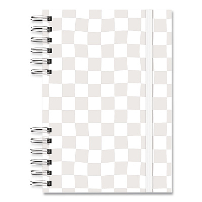Astrobrights Twin-Wire Journal, Open Diary Format, Assorted Cover Colors, (90) Assorted Color 8.5 x 6.5 Sheets, 2/Pack (91556)
