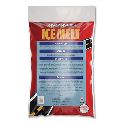 Scotwood Industries Road Runner Ice Melt, 50 lb Bag, 50 Bags/Pallet (50BRRPLT)