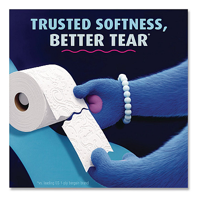 Charmin Ultra Soft Bathroom Tissue, Mega Roll, Septic Safe, 2-Ply, White, 208 Sheets/Roll, 12 Rolls/Pack (17579PK)