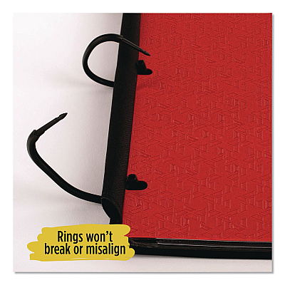 Five Star FLEX Notebinder, 1" TechLock Rings, 3-Subject, Medium/College Rule, Randomly Assorted Cover Colors, (120) 11 x 8.5 Sheets (08126)