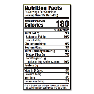 Bobo's Oatmeal Bars, Maple Pecan, 3 oz Individually Wrapped, 12/Box (00059)
