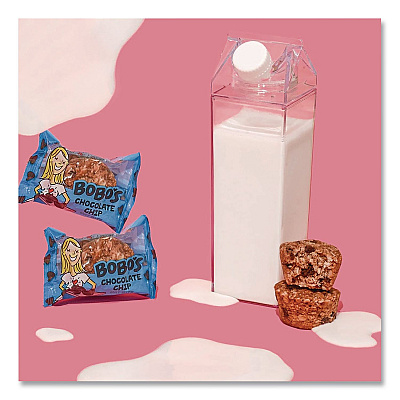 Bobo's Oatmeal Bites, Chocolate Chip, 1.3 oz Individually Wrapped, 25/Box (00214)