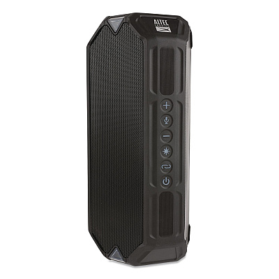 Altec Lansing HydraBoom Bluetooth Speaker, Bluetooth/Lightening/Micro USB/Qi/USB-A/USB-C, Black (IMW1400BLKT2)