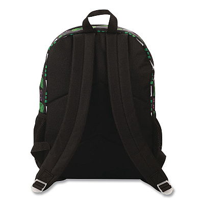Bioworld Minecraft 5-Piece Backpack Set, Green/Gray/Black (B1Y7UR9MNCSB)