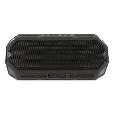 Altec Lansing HydraBoom Bluetooth Speaker, Bluetooth/Lightening/Micro USB/Qi/USB-A/USB-C, Black (IMW1400BLKT2)