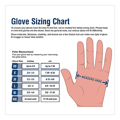 X3 by AMMEX Industrial Vinyl Gloves, Powder-Free, Large, 3 mil Thick, 9.5" Long, Clear, 100/Box (GPX346100)