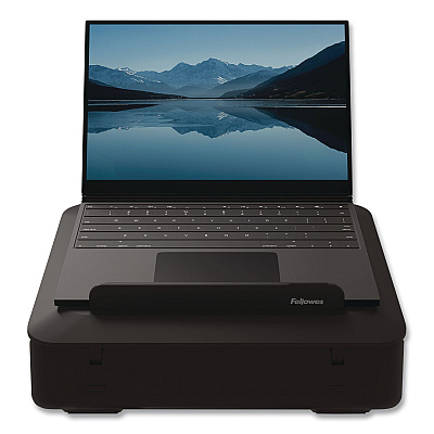Fellowes Breyta Briefcase, Fits Devices Up to 14", Plastic, 15.11 x 12 x 3.5, Black (100098568)