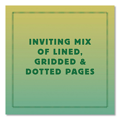 Chronicle Books Guided Journal: Spark Adventure - A Journal for Trailblazers and Wanderers, Green/Gold Cover, (88) 8 x 6 Sheets (978179722216)