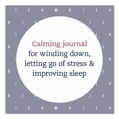 Chronicle Books Guided Journal: Two Minute Evenings - Wind Down Your Day by Neil Pasricha, Blue/Silver Cover, (152) 6.25 x 4.75 Sheets (978179722987)