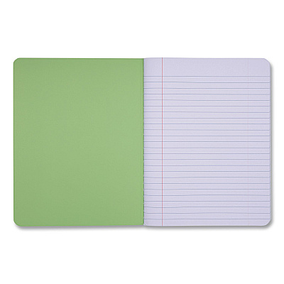 DesignWorks Ink Designer Composition Book, Randomly Assorted Banana and Strawberry Cover Designs, Wide/Legal Rule, (80) 9.75 x 7.5 Sheets (TCOMPA114ST)