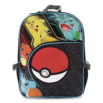 Bioworld Pokemon Kids 5-Piece Backpack Set, Multicolor (B1B7Y0QPOKSB)