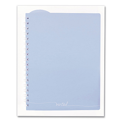 Carolina Pad Noted Neutrals Ideal Notebook, Management Format with College Ruling, Randomly Assorted Cover Colors, (100) 9.5 x 7.35 Sheets (13008)