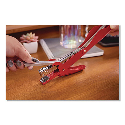 Swingline Vintage Plier Stapler, 25-Sheet Capacity, Rio Red (S701059)
