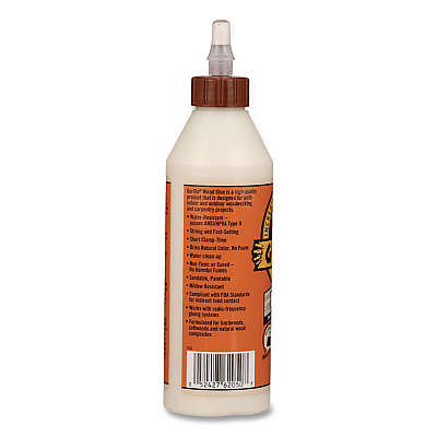 Gorilla Wood Glue, 18 oz, Dries Light Tan (6205001)