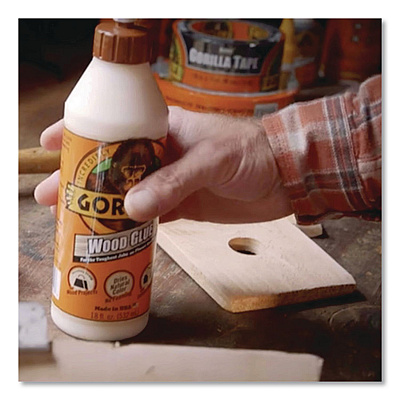Gorilla Wood Glue, 18 oz, Dries Light Tan (6205001)