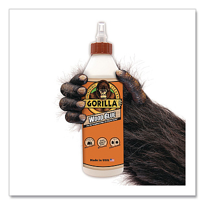 Gorilla Wood Glue, 18 oz, Dries Light Tan (6205001)