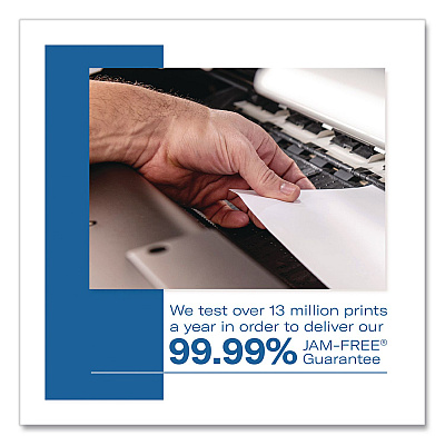 Hammermill Premium Inkjet and Laser Printer Paper, 97 Bright, 24 lb Bond Weight, 8.5 x 11, White, 500 Sheets/Ream, 5 Reams/Carton (166140CT)