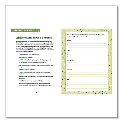 Quarto Guided Journal: 3-Minute Positivity - Transform Your Life by Changing Your Thoughts, Blue Cover, (96) 8 x 6 Sheets (978078584204)